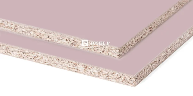 Panneau meuble d'aggloméré U17501 SD Rose 18 mm