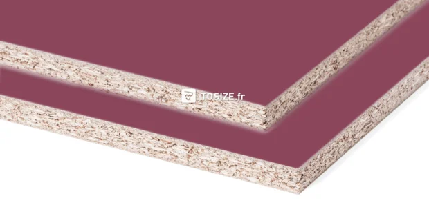 Panneau meuble d'aggloméré U17019 SD Cranberry 18 mm