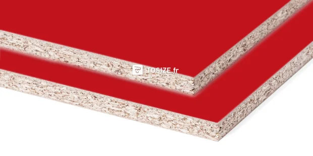 Panneau meuble d'aggloméré U17005 SD Carmine red 18 mm