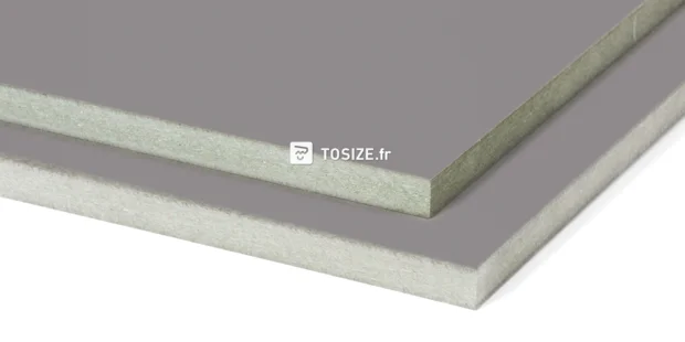 MDF Water-resistant HPL UD26 CST Elephant grey 10.4 mm