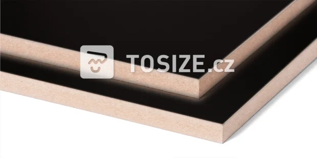 Furniture Board MDF 113 CST Elegant black 12 mm