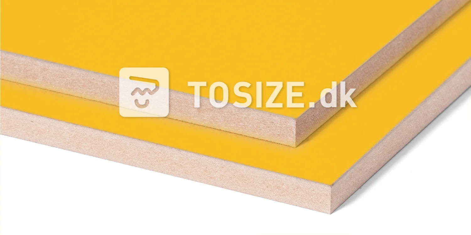 Furniture Board MDF U135 BST Amber yellow