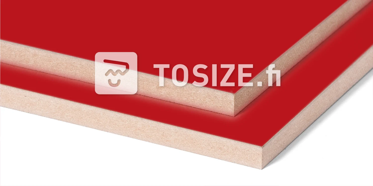 Furniture Board MDF U137 BST Candy red