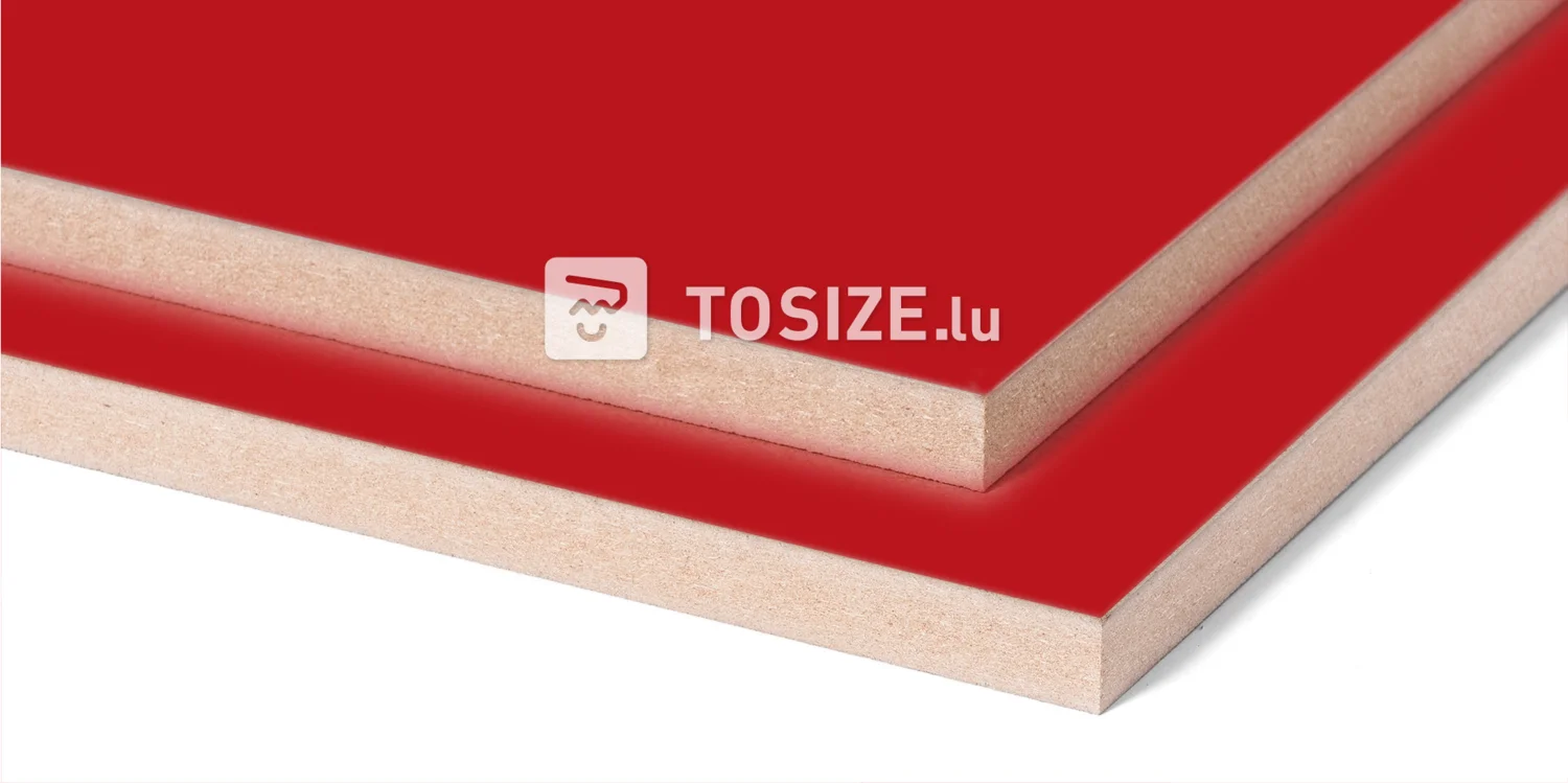 Panneau meuble MDF U137 BST Candy red