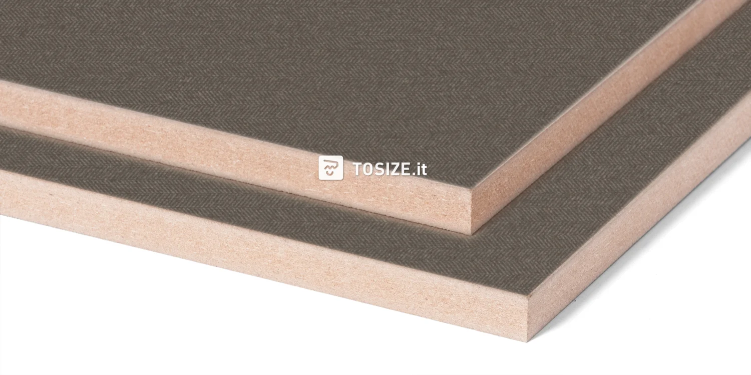 Furniture Board MDF F601 M03 Weave mud brown
