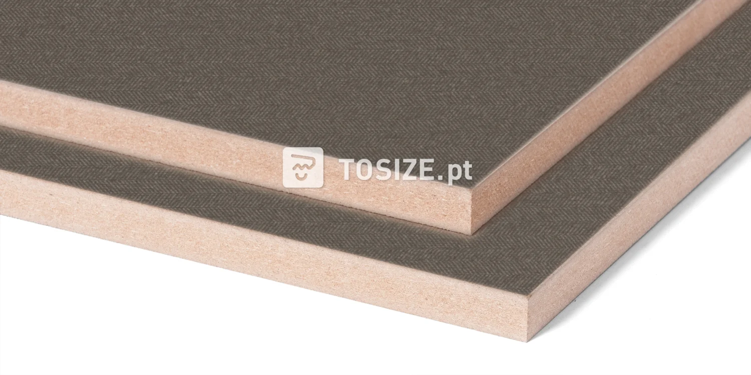 Furniture Board MDF F601 M03 Weave mud brown