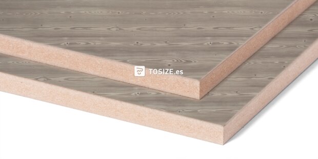 Tablero melamina  MDF H449 W04 Nordic pine grey brown