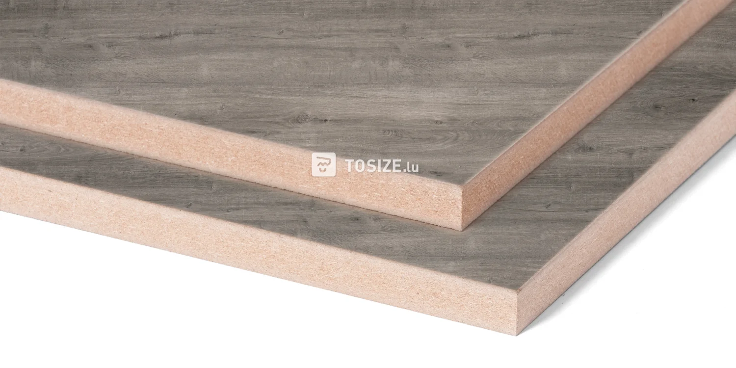 Möbelbauplatte MDF H783 W06 Romantic oak dark grey