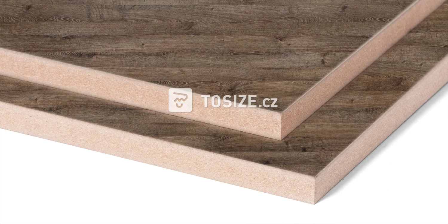 Furniture Board MDF H164 V8A Royal oak dark brown