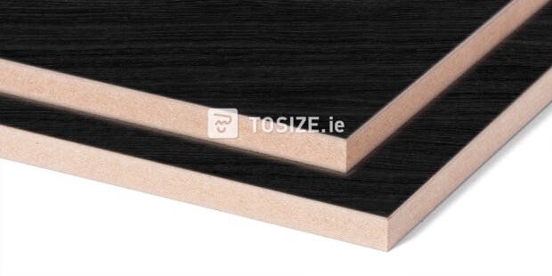 Furniture Board MDF 113 V2A Elegant black