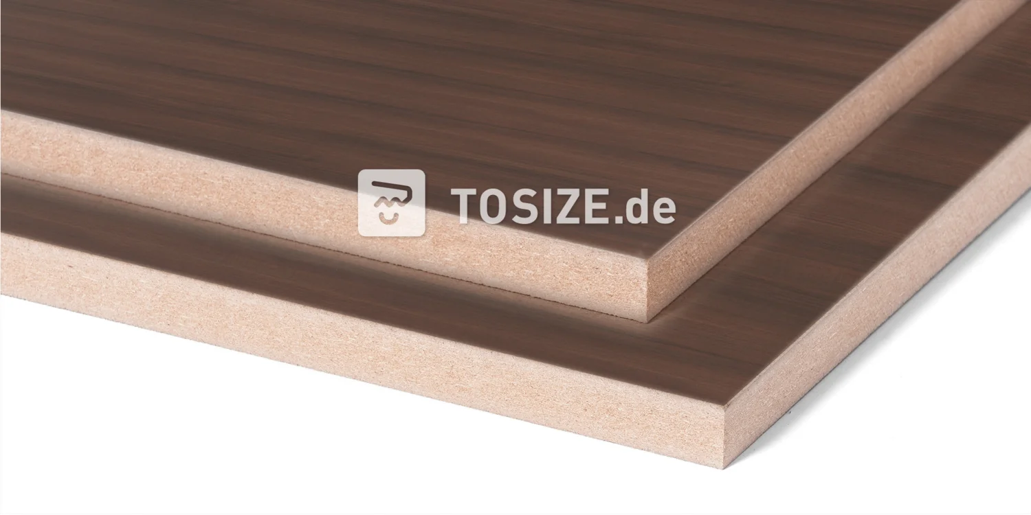 Möbelbauplatte MDF H562 BST Arabica walnut