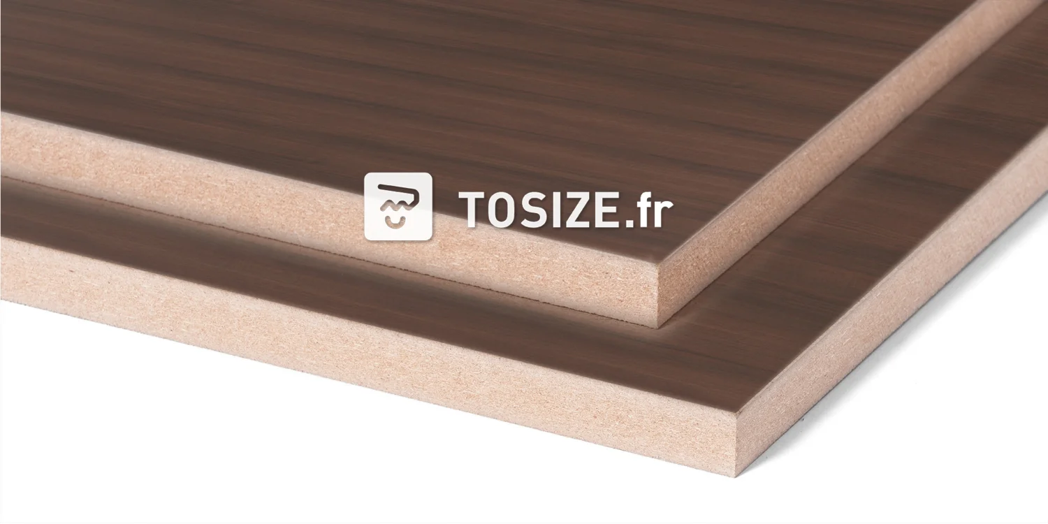 Panneau meuble MDF H562 BST Arabica walnut