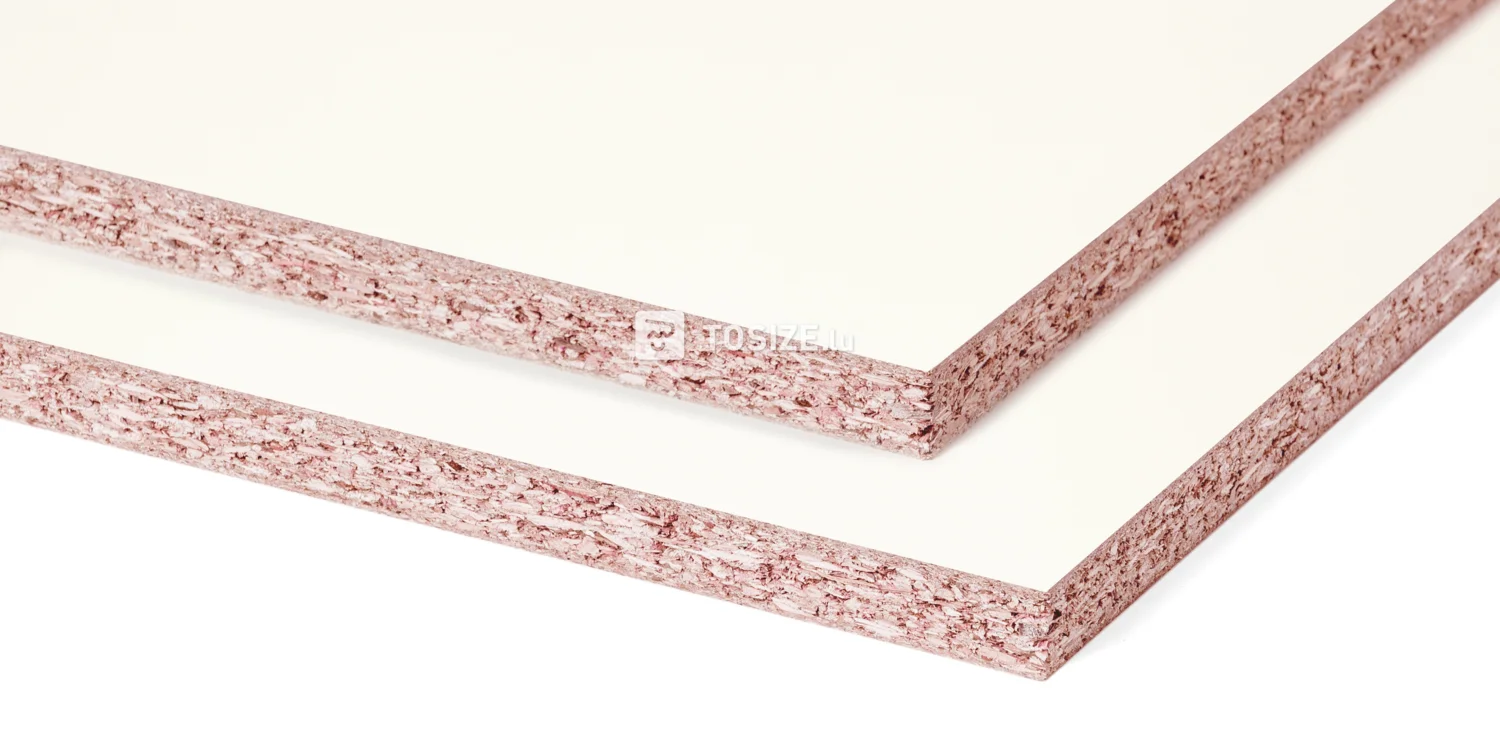 Panneau meuble d'aggloméré Retardateur feu 025 TST Front white