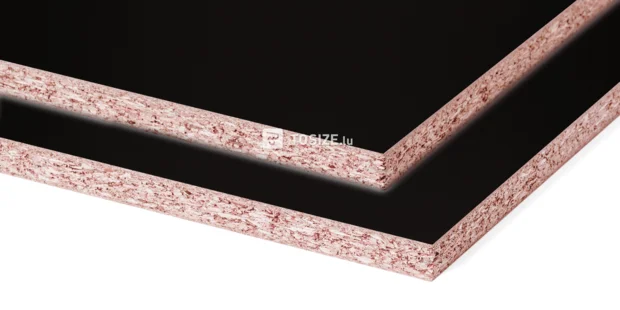 Panneau meuble d'aggloméré Retardateur feu 113 CST Elegant black 18 mm