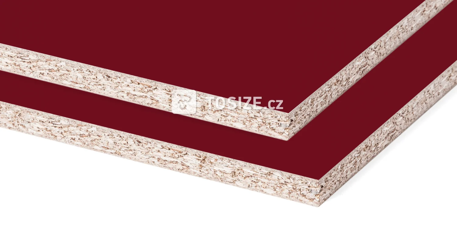 Furniture Board Chipboard U141 BST Evening red