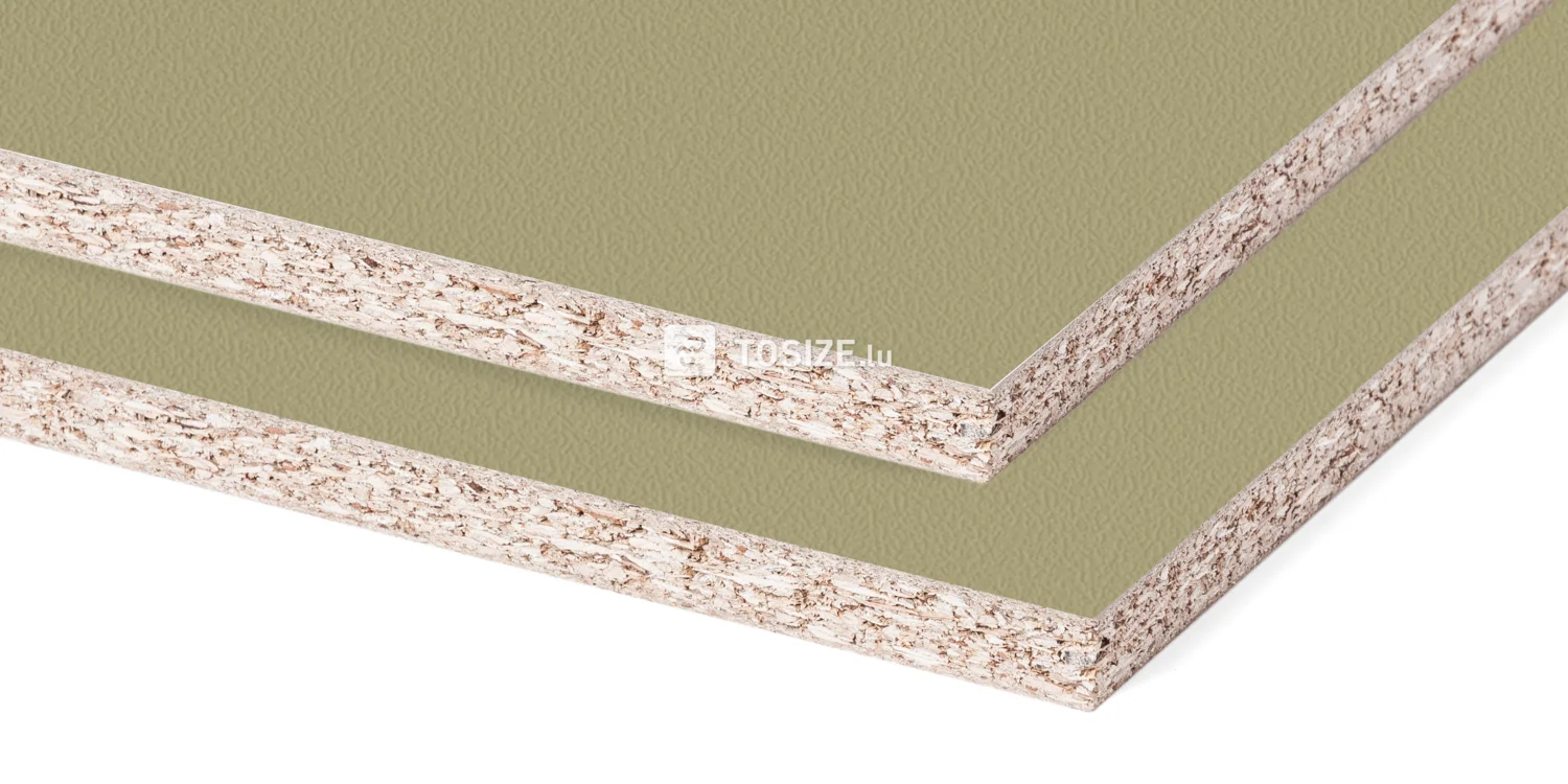 Möbelbauplatte spanplatte U817 BST Lichen green