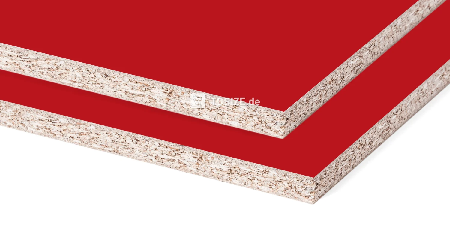 Möbelbauplatte spanplatte U137 BST Candy red