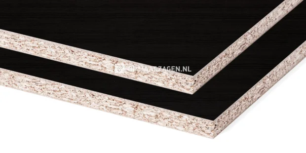 Furniture Board Chipboard 113 W03 Elegant black 18 mm