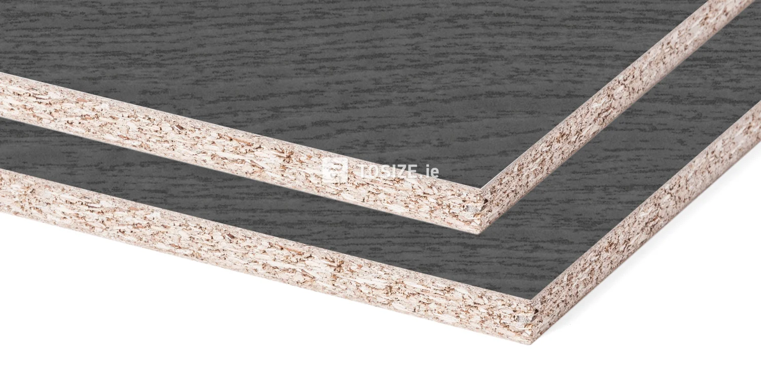 Furniture Board Chipboard 113 W07 Elegant black
