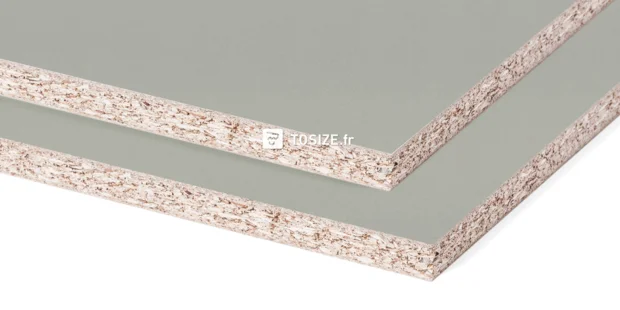Furniture Board Chipboard 760 M01 Brushed alu 18 mm