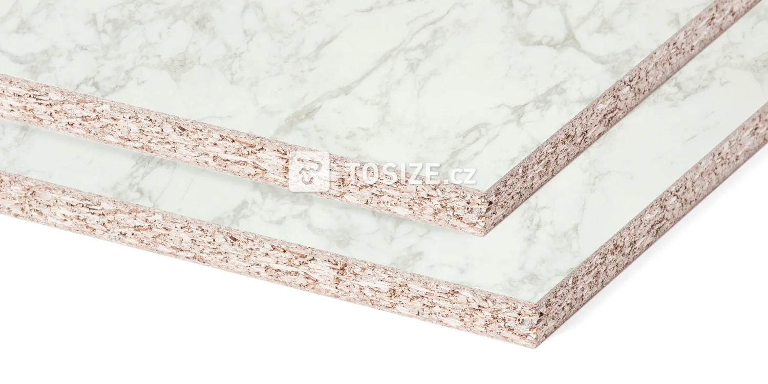 Furniture Board Chipboard F252 BST Carrara frosted white