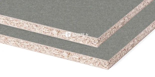 Furniture Board Chipboard F600 M03 Weave slate grey 18 mm