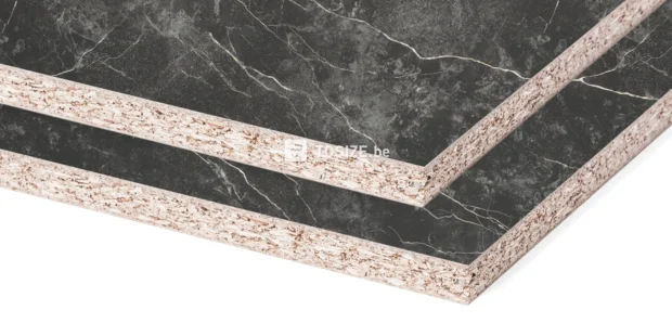 Meubelpaneel spaanplaat F264 CST Marble vein nero bronze 18 mm