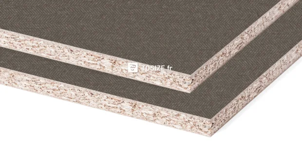 Furniture Board Chipboard F601 M03 Weave mud brown 18 mm