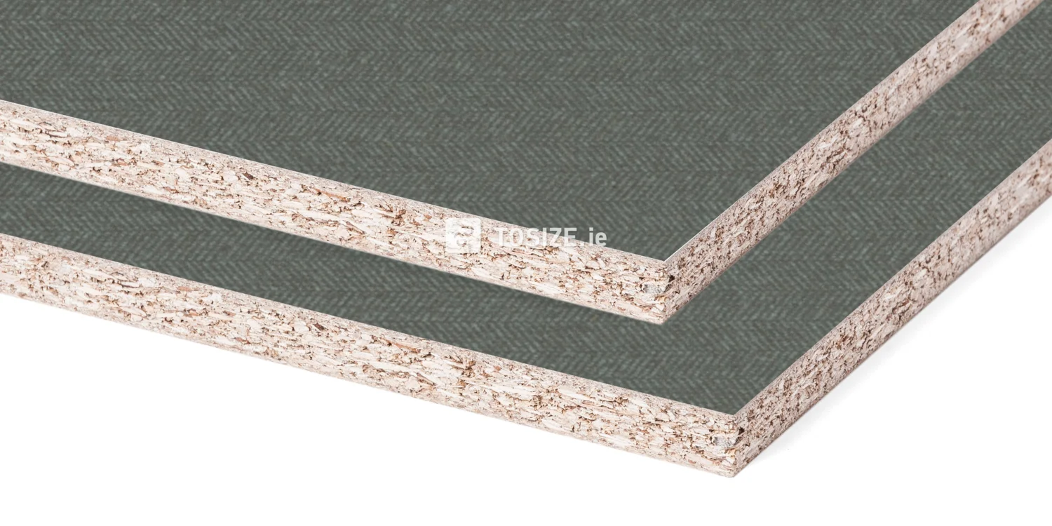 Furniture Board Chipboard F602 M03 Weave moss grey