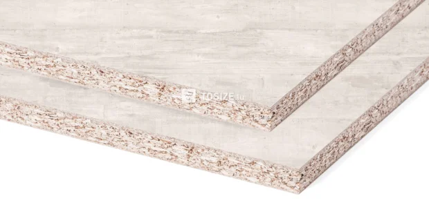 Panneau meuble d'aggloméré F988 W04 Raw concrete light beige 18 mm