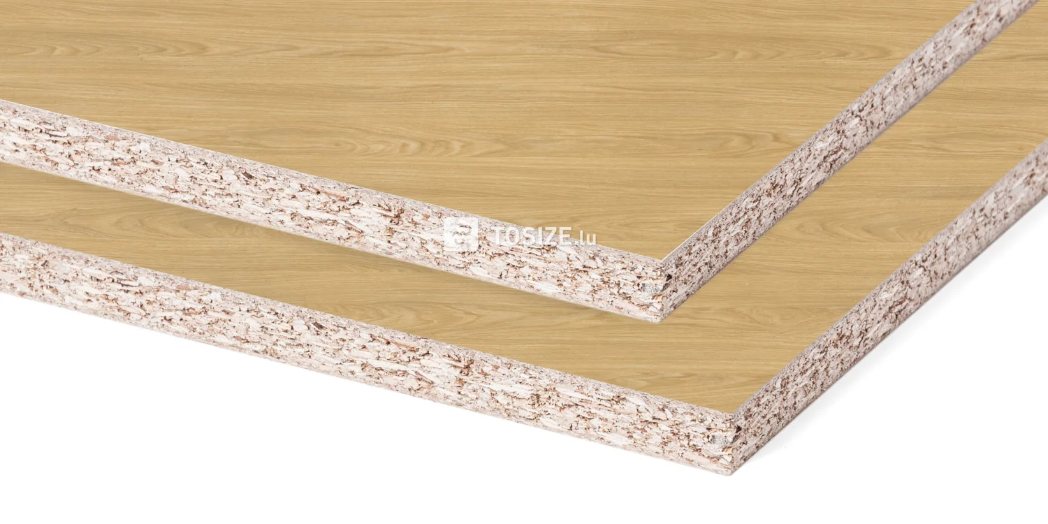 Panneau meuble d'aggloméré H266 V1A Dainty oak pure