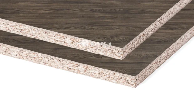 Furniture Board Chipboard H265 V1A Dainty oak cafe noir 18 mm