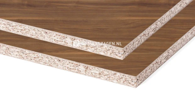 Furniture Board Chipboard H251 W06 Lorenzo walnut medium brown 18 mm