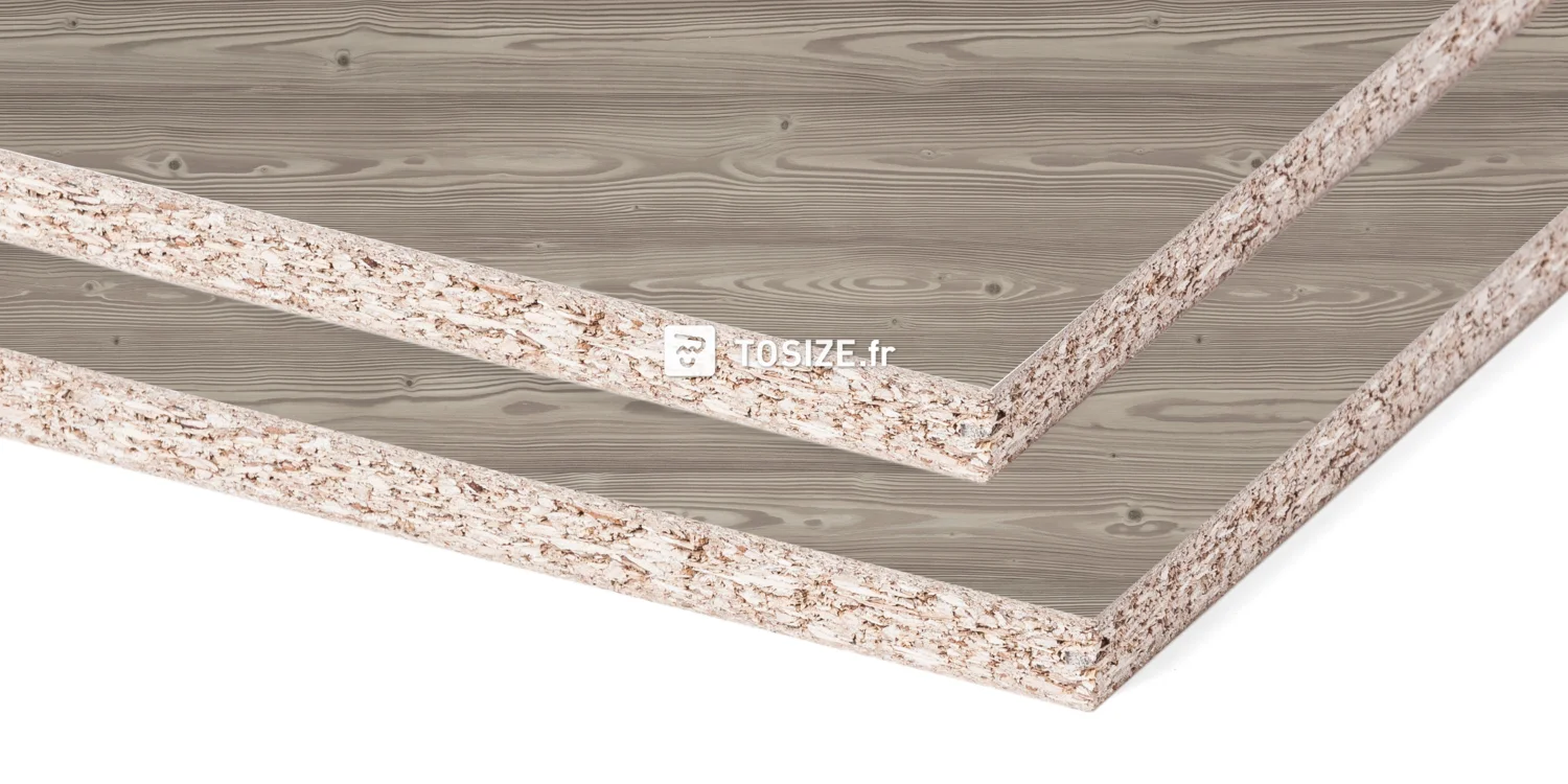 Panneau meuble d'aggloméré H449 W04 Nordic Pine grey brown