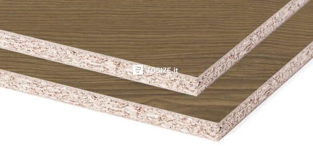 Pannello listellare truciolare H593 W07 Valley ash sunlit brown 18 mm