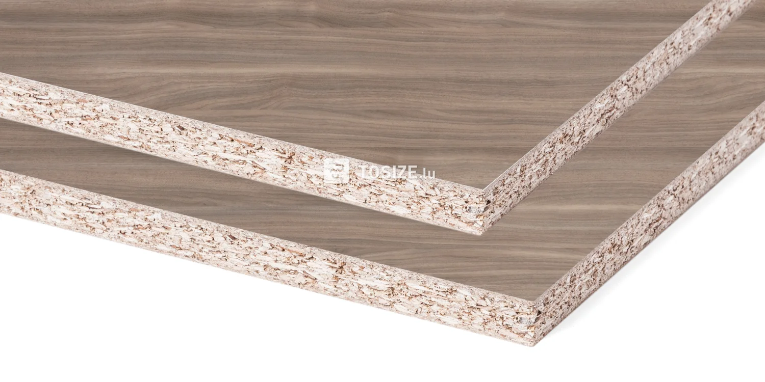 Panneau meuble d'aggloméré H582 BST Dinara walnut