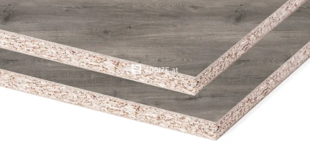 Furniture Board Chipboard H783 W06 Romantic oak dark grey 18 mm