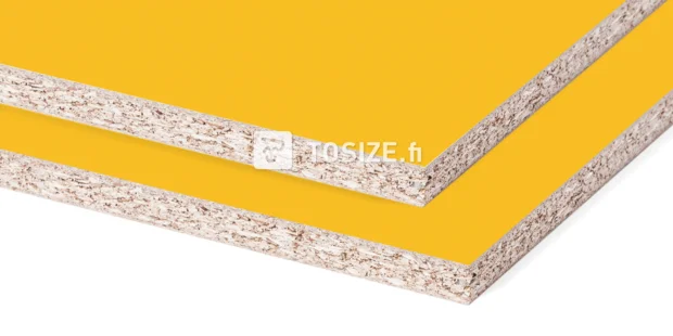 Furniture Board Chipboard U135 BST Amber yellow 18 mm