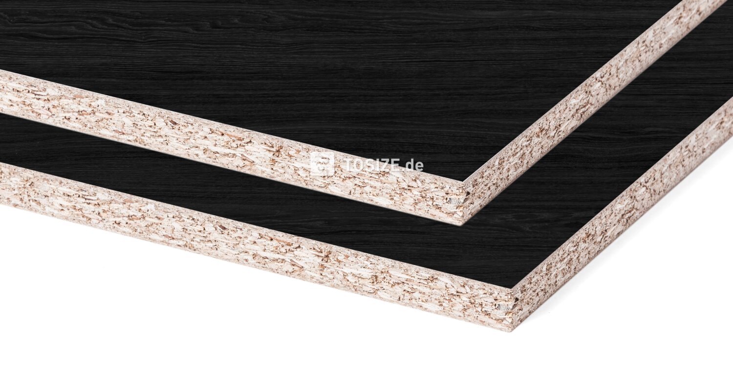 Möbelbauplatte spanplatte 113 V2A Elegant black