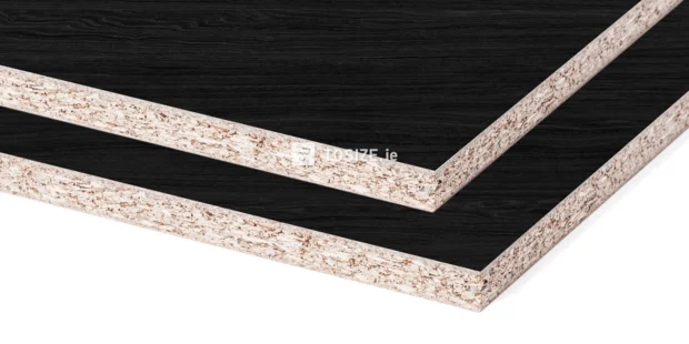 Furniture Board Chipboard 113 V2A Elegant black 18 mm