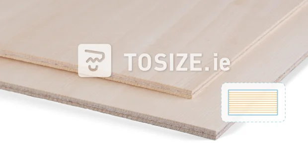 Plywood bendable long 7 mm