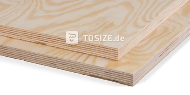 Plywood Interior Polish Pine 10 mm