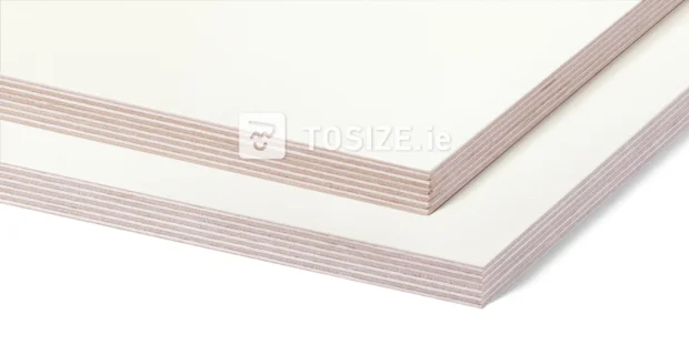 Plywood Birch HPL W10400 VV Opaque White