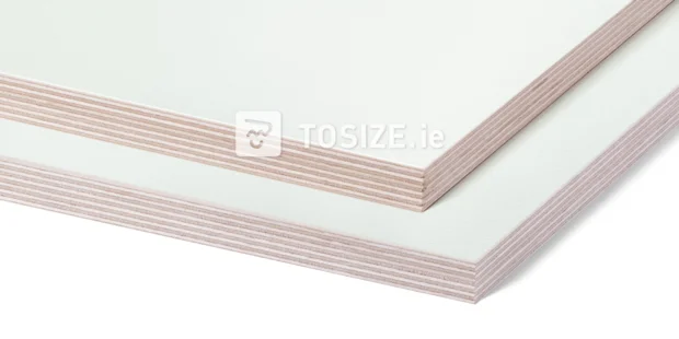 Plywood Birch HPL F6464 Shell New White 10.4 mm