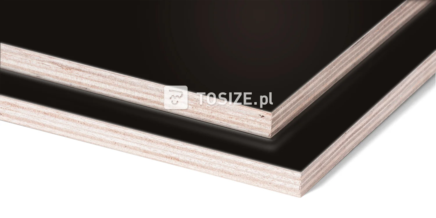 Plywood HPL F6468 Shell Jet Black