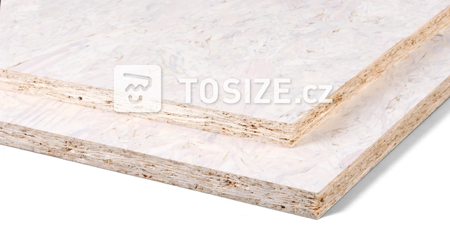 OSB 3 White lacquered