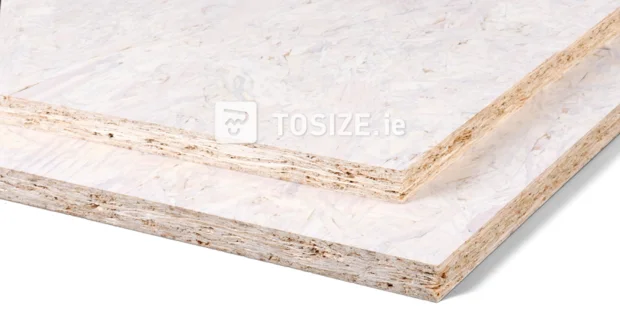 OSB 3 White lacquered 18 mm