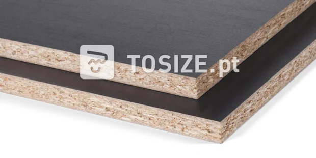 Furniture Board Chipboard 113 W06 Elegant black 18 mm
