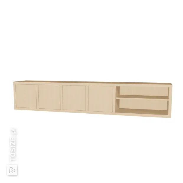 TSFC027 in natural oak furniture board