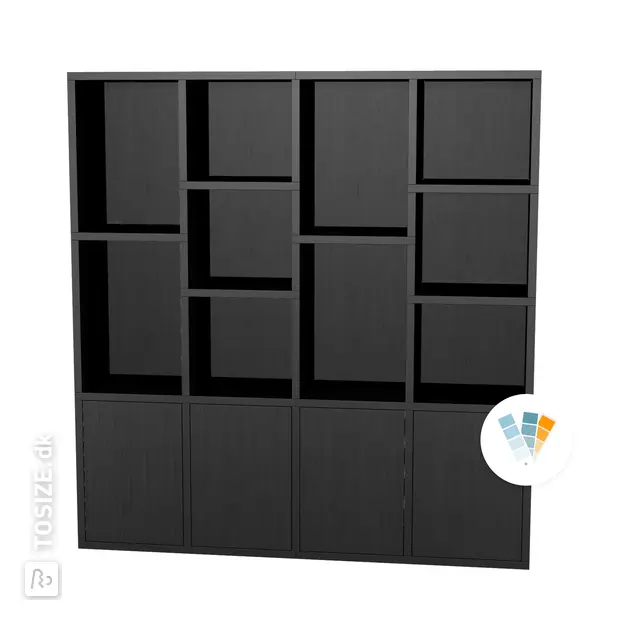 TSFC047 in black oak furniture board